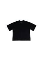 BLACK PINNED TEE
