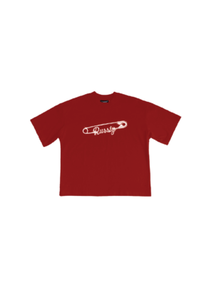 RED PINNED TEE
