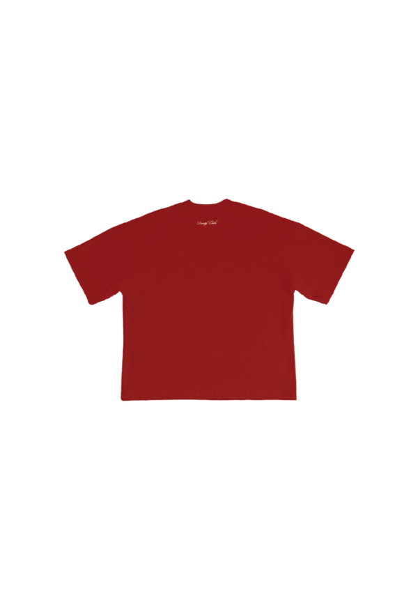 RED PINNED TEE