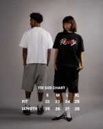 SCRIPT TEE — BLACK