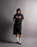 LONGLINE SHORTS — BLACK