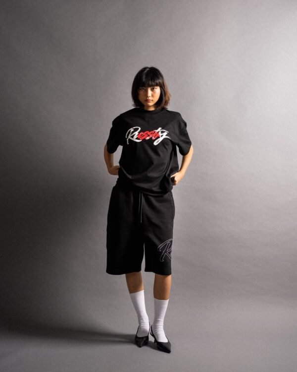 LONGLINE SHORTS — BLACK