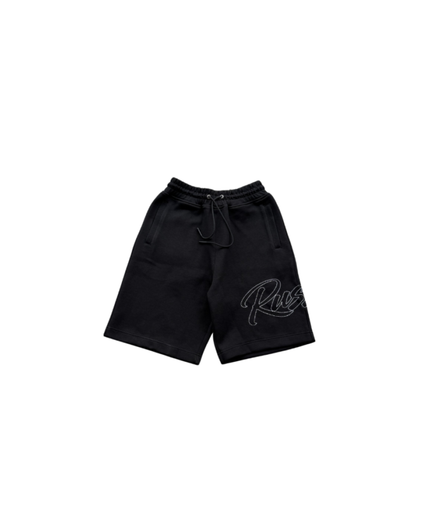 LONGLINE SHORTS — BLACK