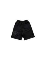 LONGLINE SHORTS — BLACK
