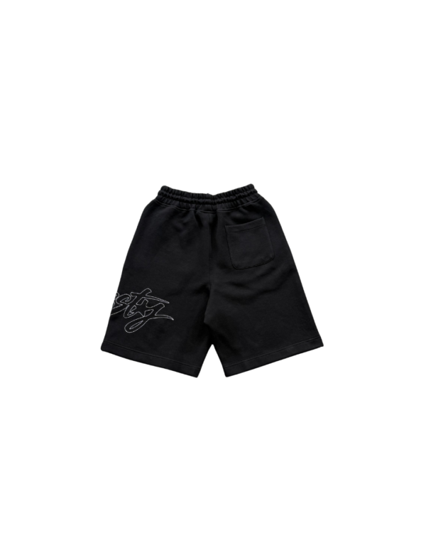 LONGLINE SHORTS — BLACK